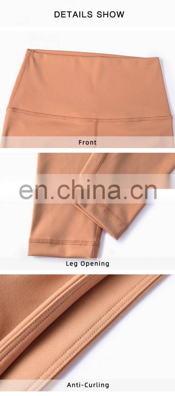 2022 Wide High Waist Leggings Womens Workout Peach Hip Line Butt Lifting Yoga Pants