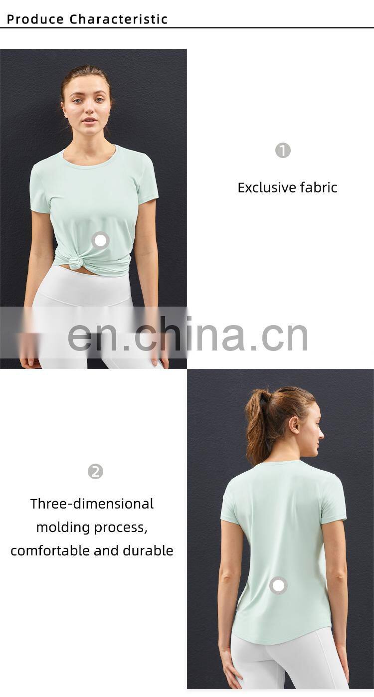 High Quality plus size t-shirts With Round Neck and Short Sleeves