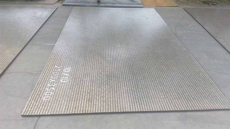 Hardfacing cladding bimetal wear plate high chrome resistance wear plate high impact for liner chutes