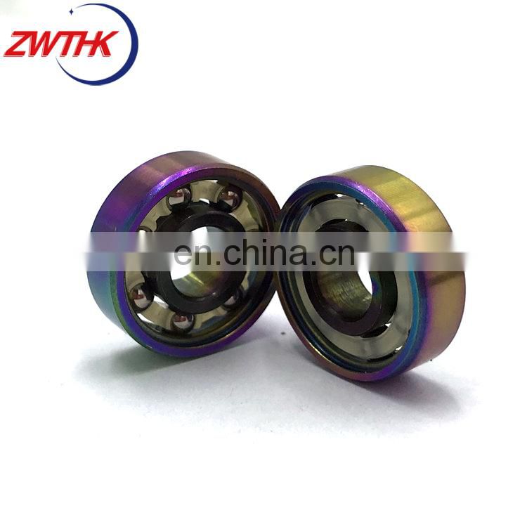 Factory direct sell colorful deep groove ball bearing 608rs bearing