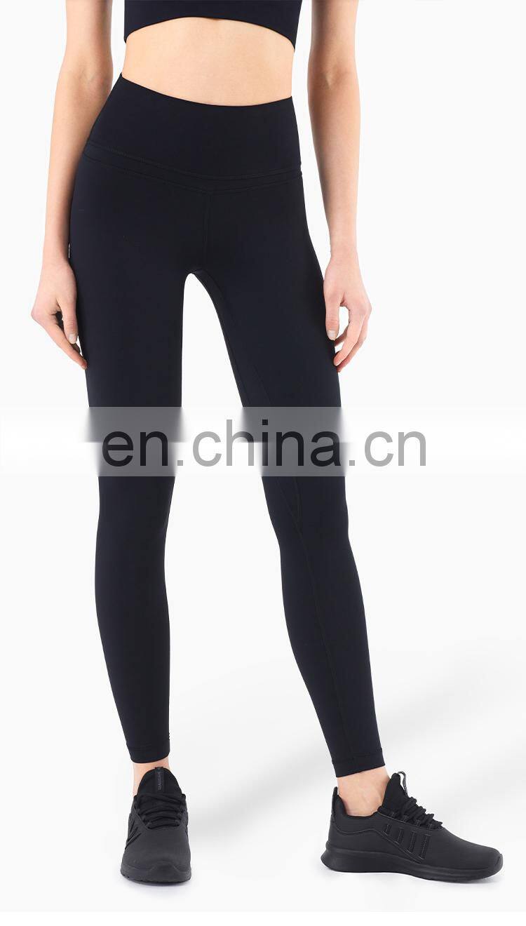 High Waist Yoga Legging Butt Lifting Yoga Pants Sport Leggings With Pocket For Women
