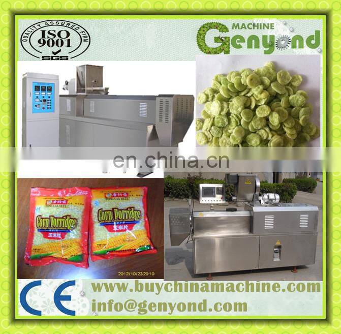 automatic healthy breakfast corn flakes production line/corn chips processing line
