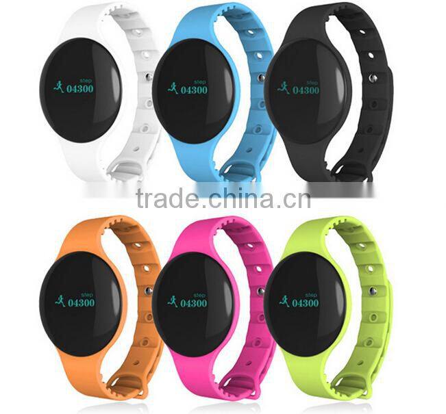Sports H8 Smart Wristband , Bluetooth 4.0 Smart Watch Pedometer
