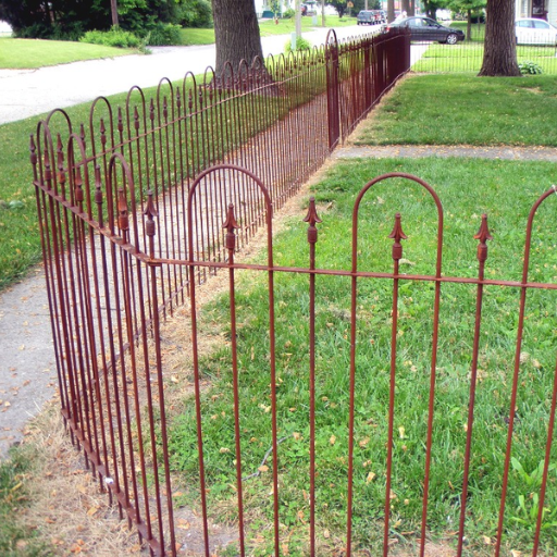 Garden Wrought Iron Fencing (3)