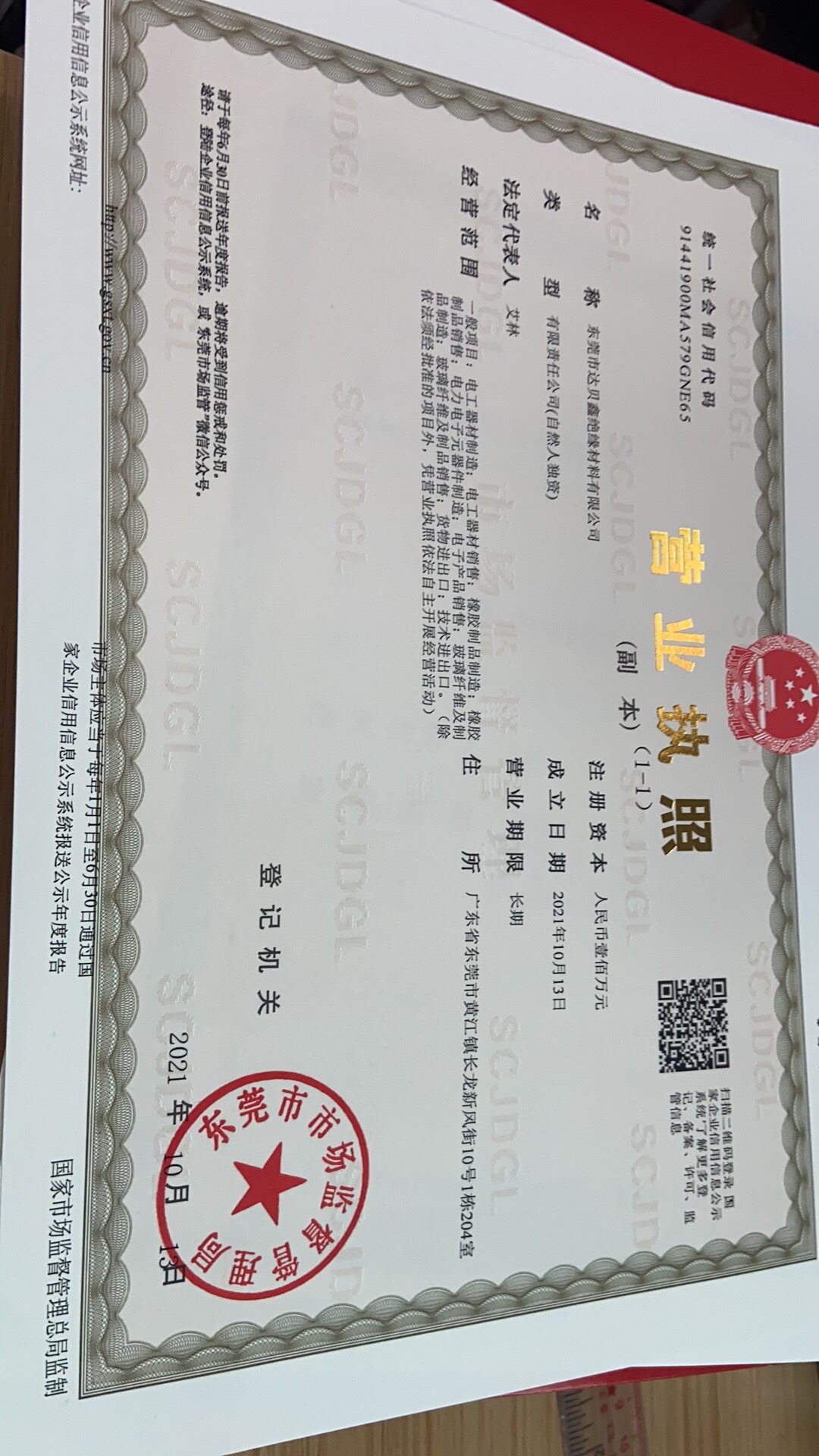 Dongguan Da Beixin Insulation Material Co., LTD company overview - view 1