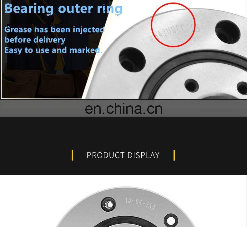 cross roller bearing RU124 X G CRBF8022 AT UU CC0 1 P5