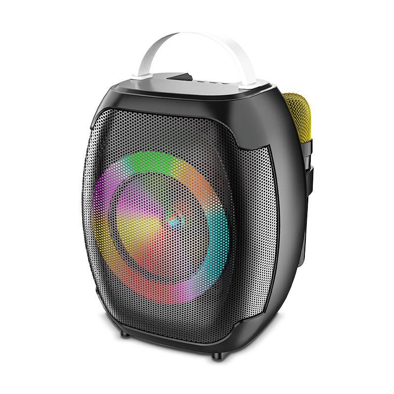 JQS403 OEM bass sound portable 4-inch speaker 8W power wireless bluetooth speaker for outdoor