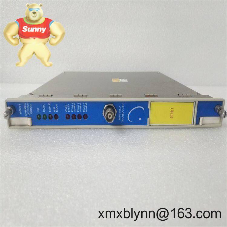 Présentation de l'alimentation électrique Bently 3500/15 – Solution d'alimentation fiable pour la surveillance industrielle