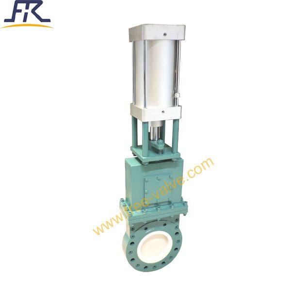 Split Type Ceramic Lined Knife Gate Valve 5103