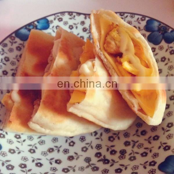 Shanghai Factory Genyond Compact thin bread pressing forming baking machine arabic / lebanese / pita bread production line