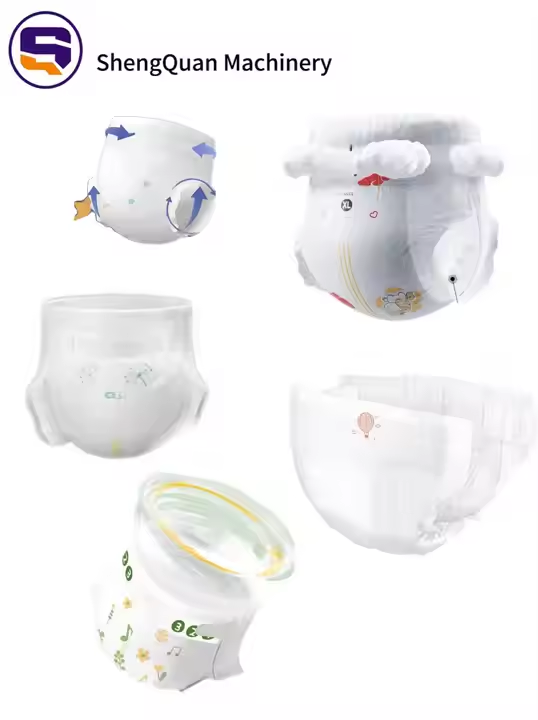 two piece pull up diaper machine (1)