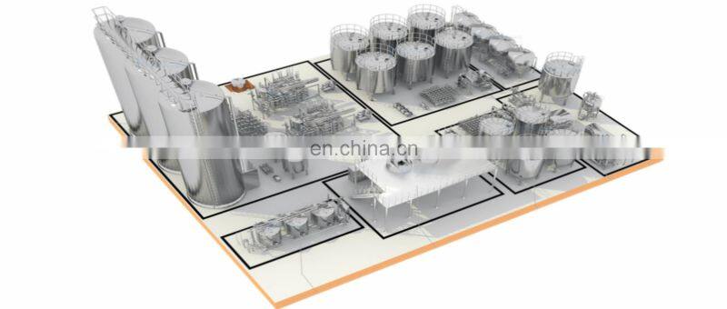 Factory Genyond Sweeten evaporated Condensed milk processing plant making machine production line from milk & milk powder