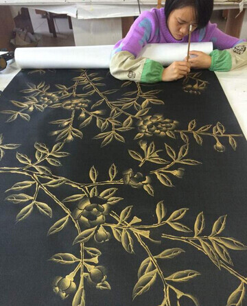 JAMEITE Hand-painted Silk Wallpaper Co., LTD Of Nantong Jiangsu Province China company overview - view 4