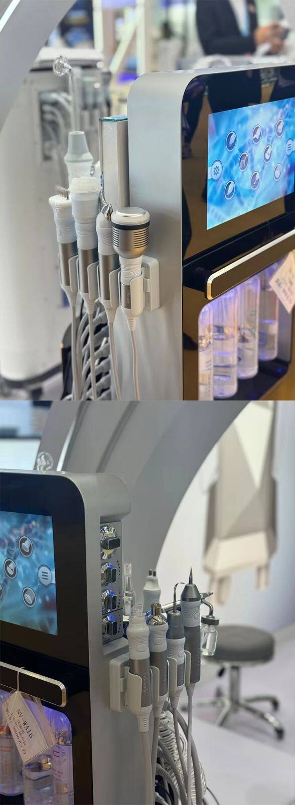 ADM Popular Product Microdermabrassion and Hydra Oxygen Facial Skin Rejuvenation Deep Cleaning Hydra Oxygen Facial Machine 2024