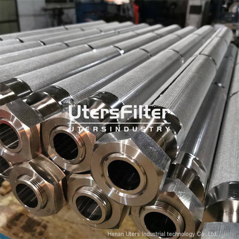 UTERS sintered stainless steel filter element 65x1078mm for Sinopec (11)