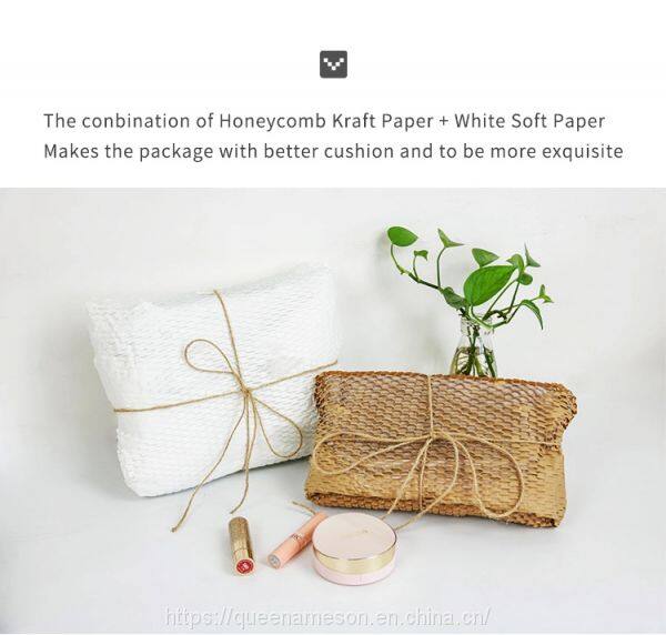 combination of honeycomb white soft paper advantages