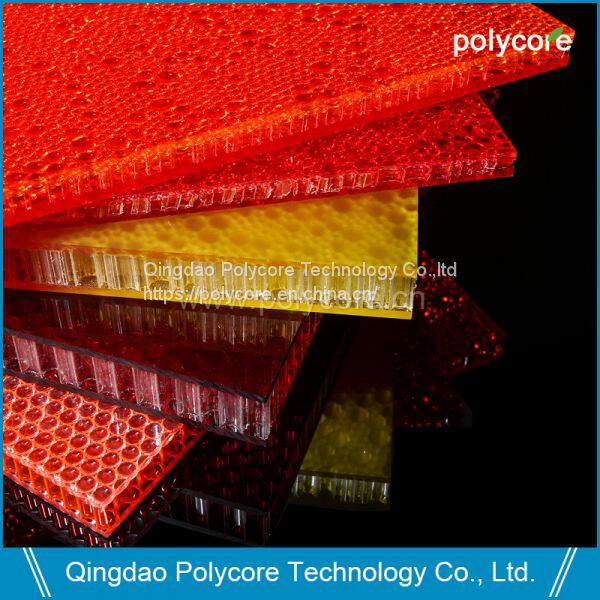 Polycore PC honeycomb sandwich panel 2