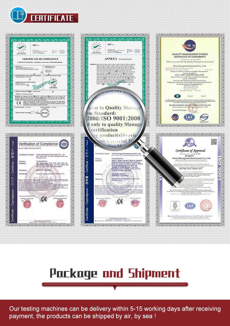 YES 2000 KN 200 TON Concrete and Brick Compression Bending Press Testing Machine