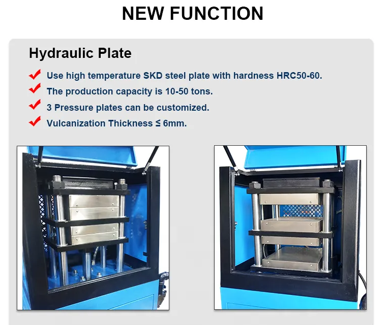 HST-300PT 30ton Lab Hot Press Machine Rubber Plate Vulcanizing Press Testing Test Machine