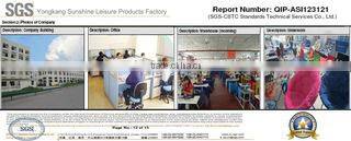 Yongkang Sunshine Leisure Products Factory company overview - view 3