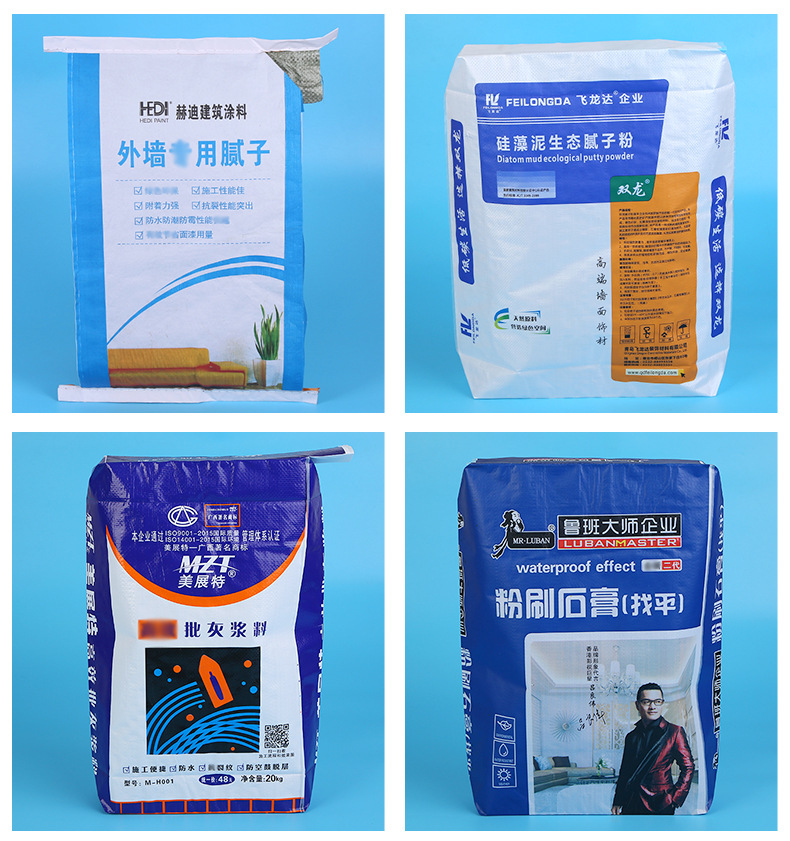 China AD Star Block Bottom cement Bag Manufacturing Process