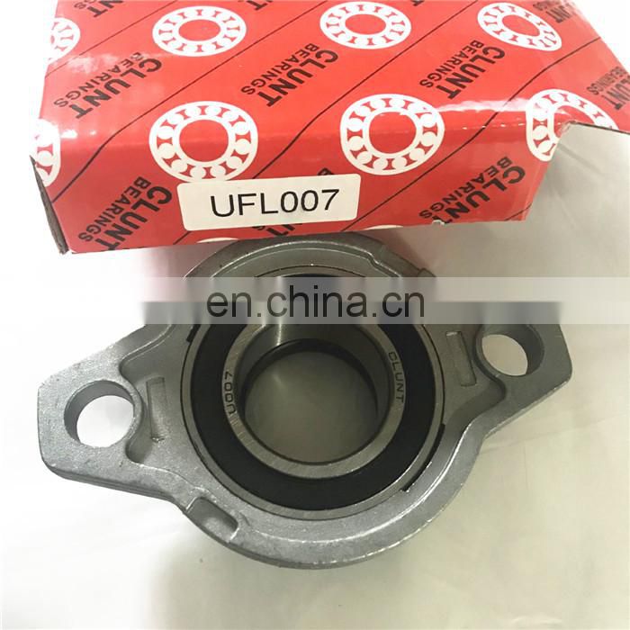 30X112X29 Aluminium 2 Bolt Oval Bearing with Lock Collar MUFL006X UFL006 bearing