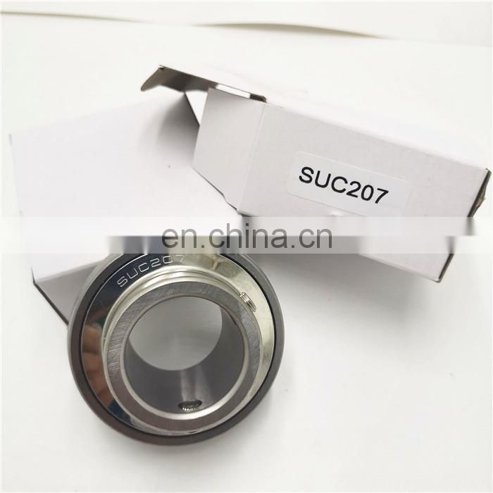 China factory 35*72*42.9mm Stainless steel SUC207 SUC208 bearing SUC207 insert ball bearing SUC208 40*80*49.2mm