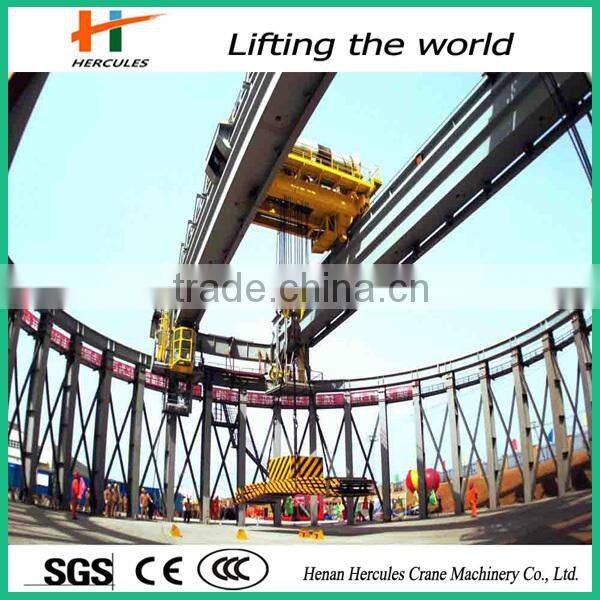 China Double Girder Launching Bridge Crane