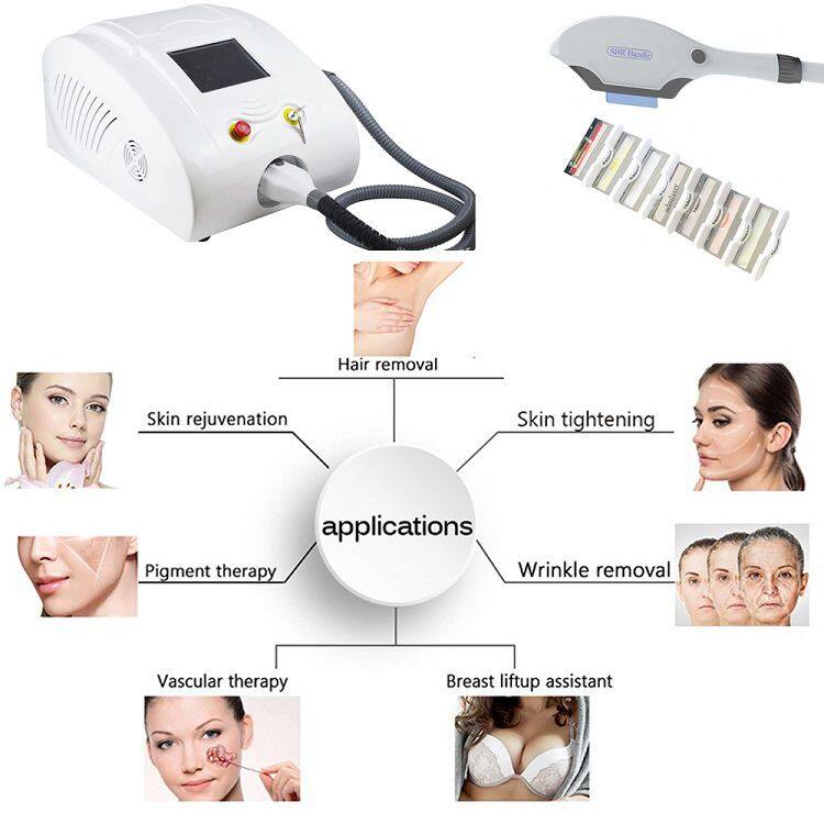 Portable E-light Skin Treatment Professional OPT IPL Laser Super Hair Removal Machine