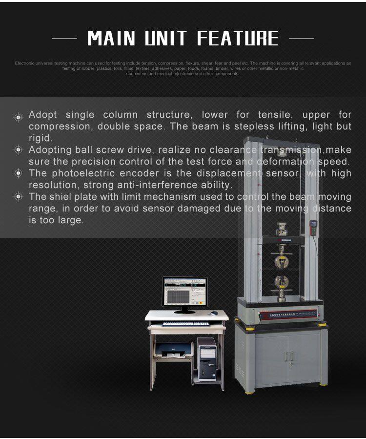 Micro Testing Machine Measuring Instrument Paper Tensile Strength Tester