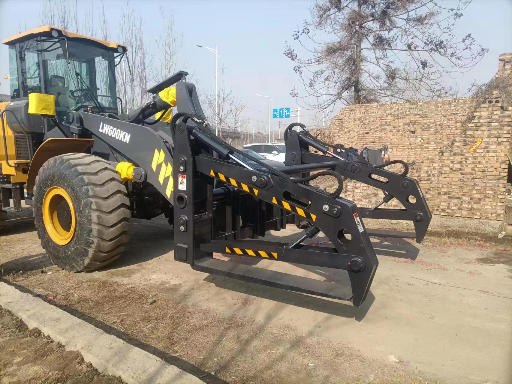 XGMG wheel loader pipe grapple attachments