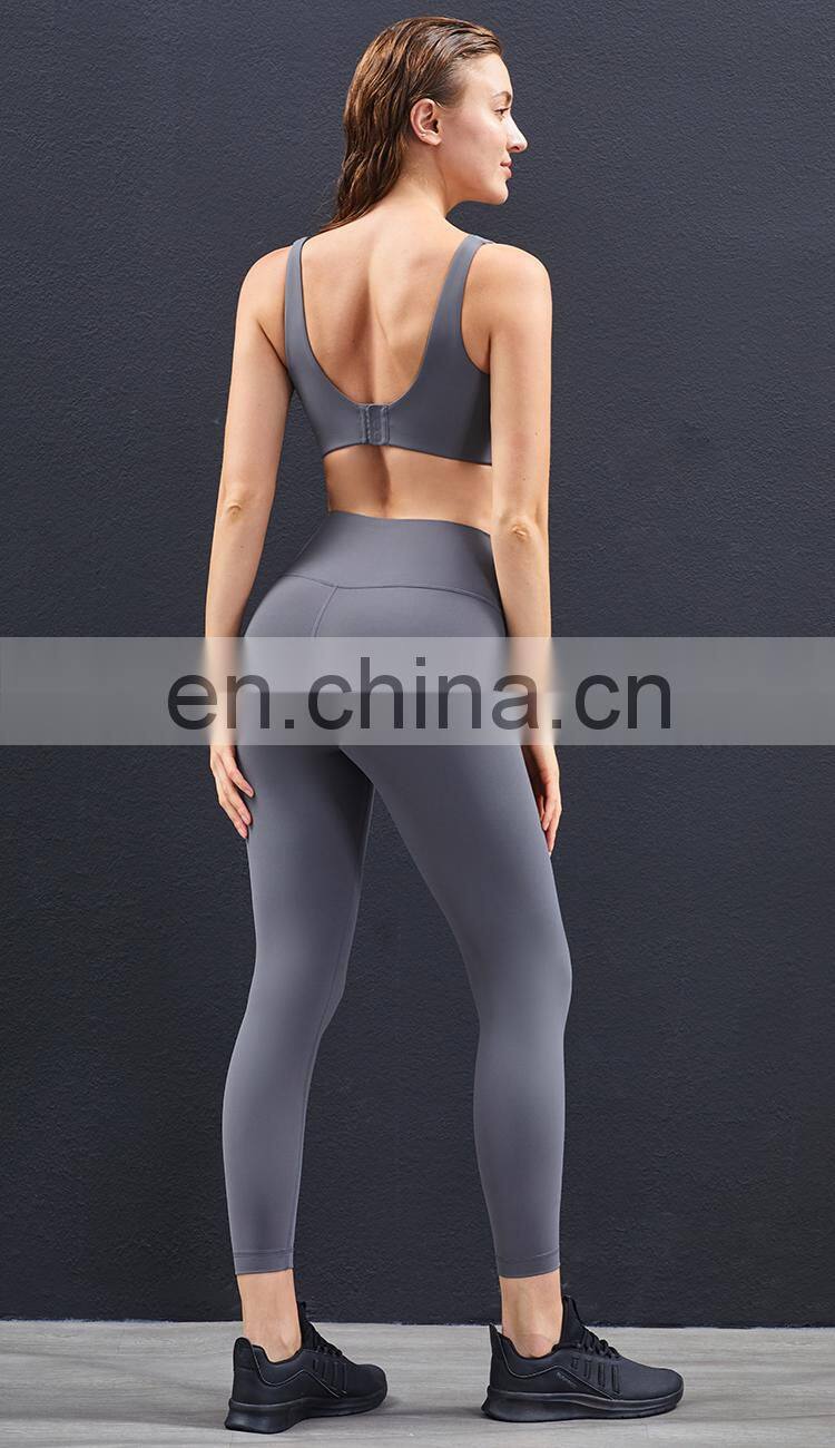Women's High Support Tummy Control Yoga Fitness Pants Workout Leggings With Pocket