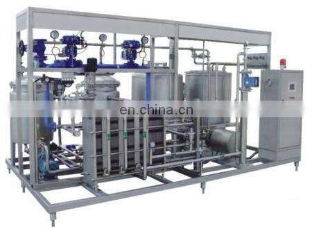 Factory Small milk plate & tube sterilizer sterilization equipment uht milk tubular pasteurizer pasteurization machine
