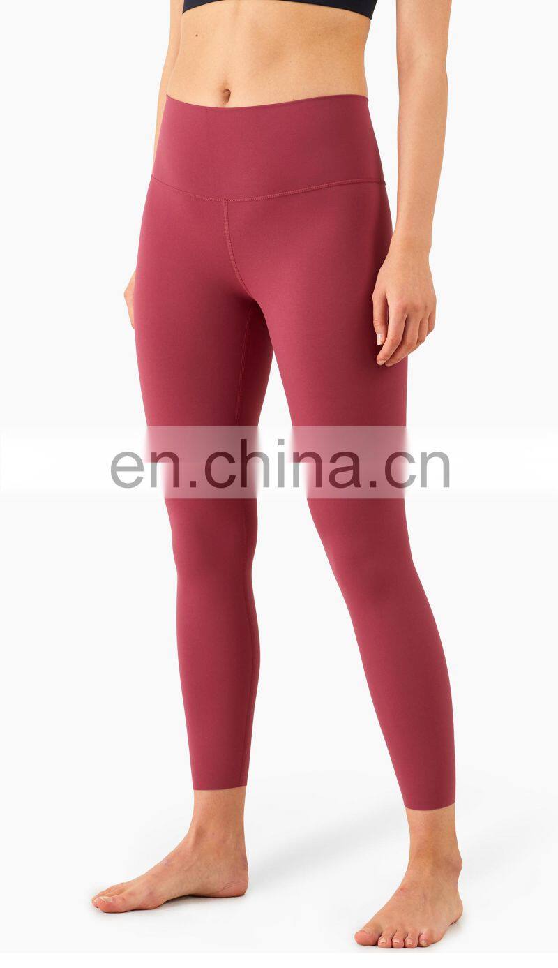Recycled Sexy Gym Leggings High Waist Butt Lifting Yoga Pants With Pocket For Women