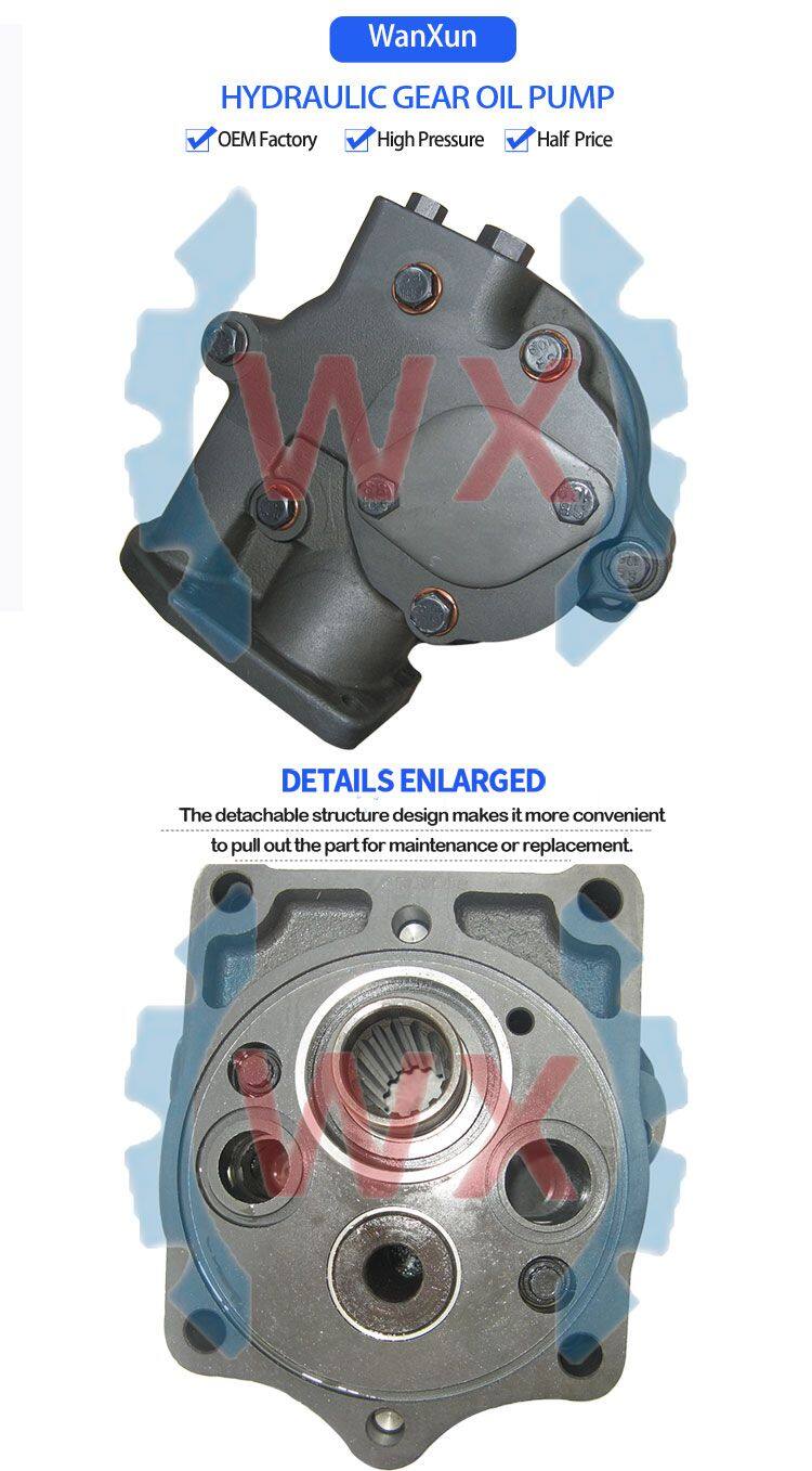 Fit CATERPILLAR Bulldozer Wheel Loader Crane Vehicle Hydraulic Oil Gear Pump Single pump 3P6814