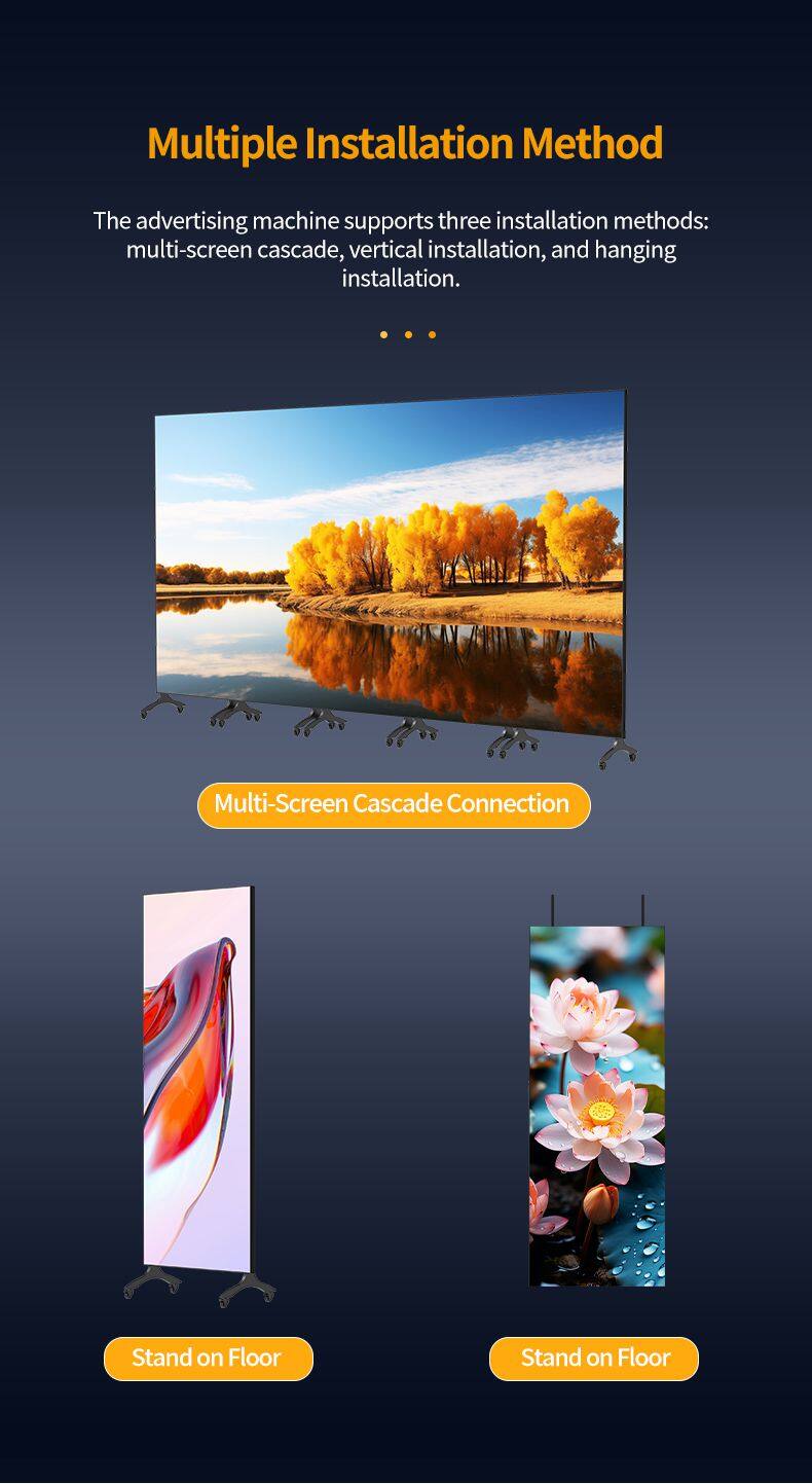 Factory Wholesale Custom High Quality Ip65 Digital Signage Advertising Smart Led Iposter