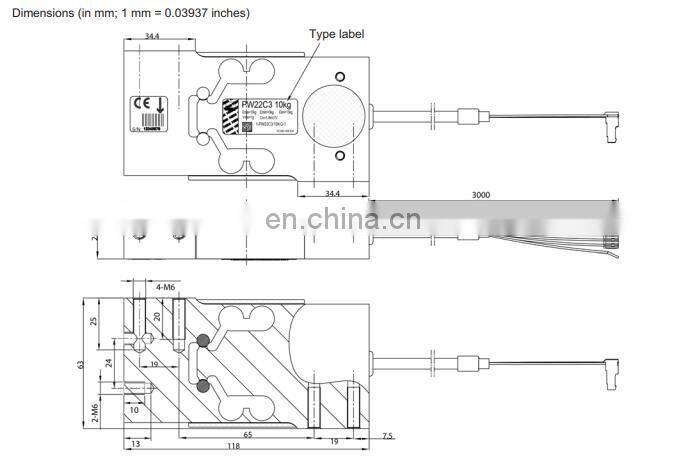 HBM PW22 Single Point Load Cell For Fast Weighing