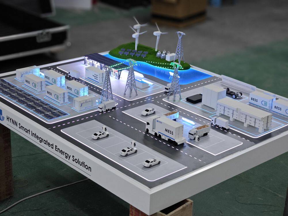 Production of Sand Table Model for Integrated Energy System