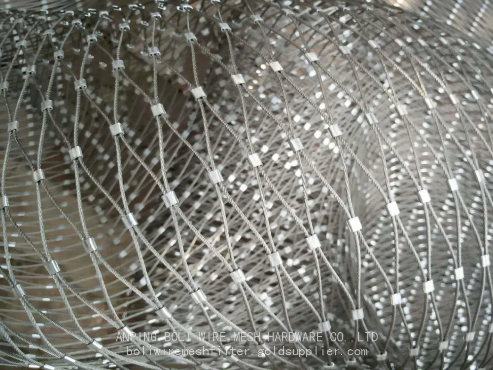 Tec-Sieve-Stainless-Steel-Wire-Rope-Cable-Mesh-with-Ferrules