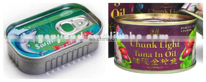 Complete sardines in oil production line