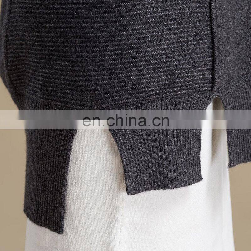Custom Latest Ladies Sweaters Women Button Front Cashmere Sweater Cardigan