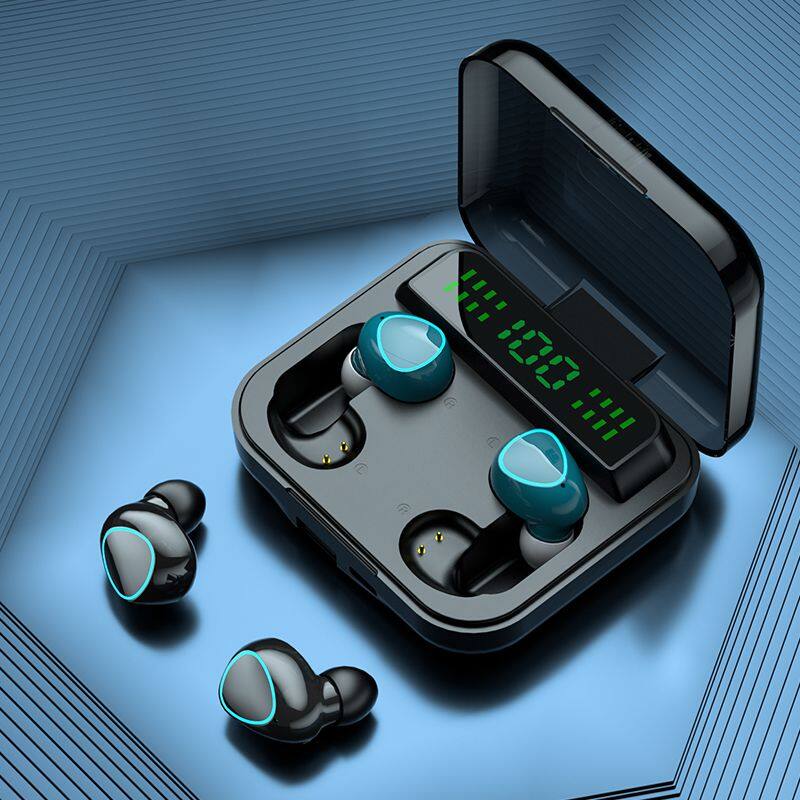 M22 TWS Bluetooth Earphones 2000mAh Charging Box Wireless 9D Stereo Sports Waterproof Earbuds Headset with Mic