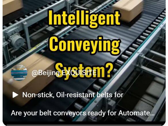 Are your belt conveyors ready for Automated Intelligent Conveying System?