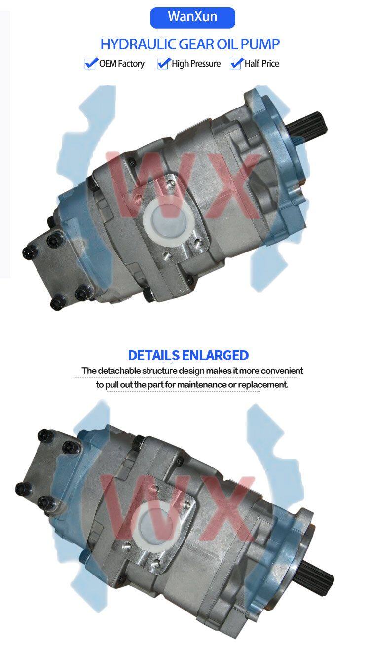 Fit Komatsu HD325/HD405 Dump Truck Vehicle 705-52-30051 Hydraulic Oil Gear Pump