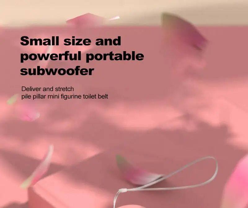 Mini Bluetooth Speaker Smart Parties Karaoke 3D Stereo Surround Sound Loud Box/Stand Home Theatre Mobile Phone Also Computer Use