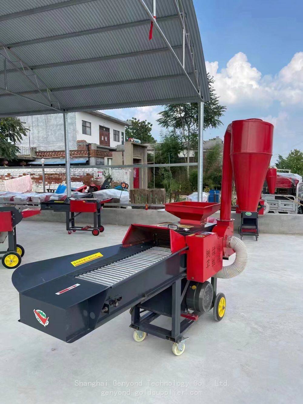 Mobile Chaff Cutter + Hammer Mill2