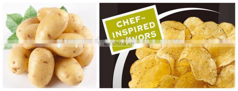factory cheap price potato chips production line/potato chips fryer frying equipment/frozen french fries making machine