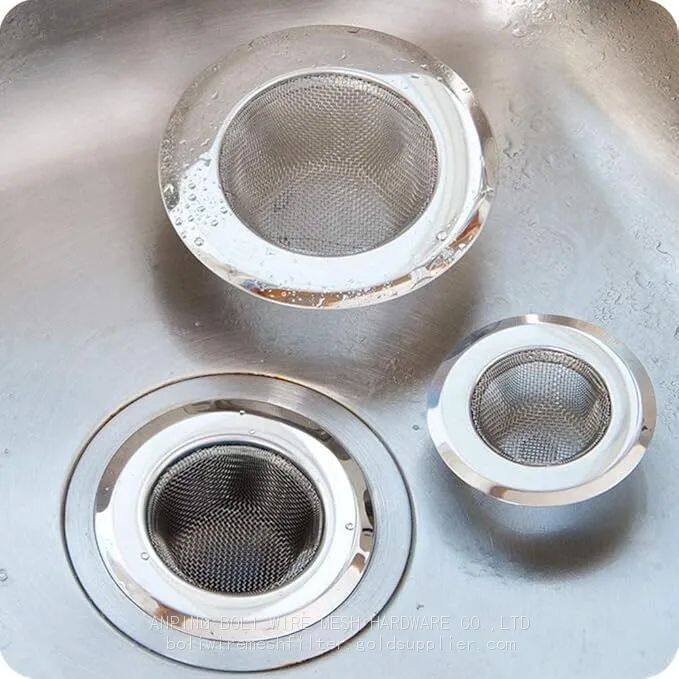 Stainless-Steel-Kitchen-Sink-Strainer-Mesh-Drain-Filter-Strainer-Basket-Strainer