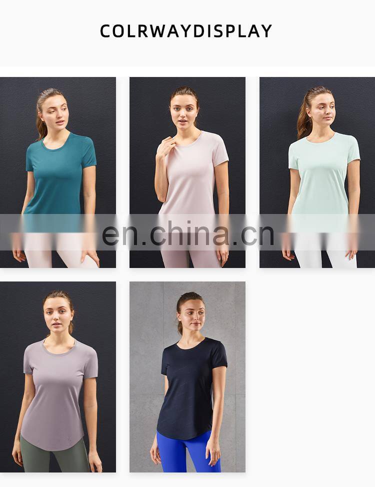 High Quality plus size t-shirts With Round Neck and Short Sleeves
