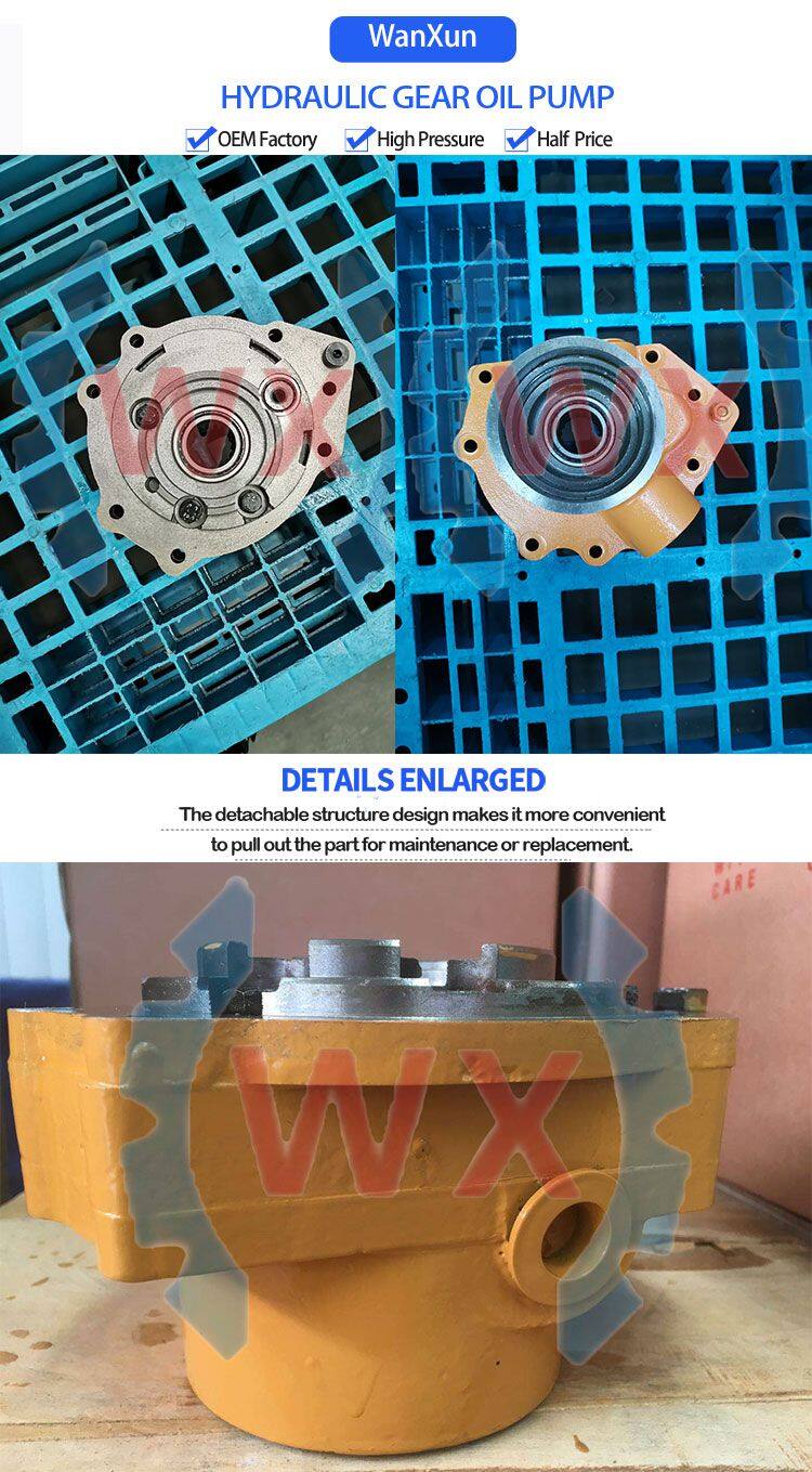 Hydraulic Oil Gear Pump 113-15-00470 For Komatsu Bulldozer D21P/31